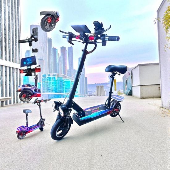 صورة سكوتر القوة والمغامرة الكهربائي